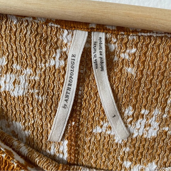 Anthropologie Orange Blouse Top - Picture 14 of 15